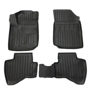 Race Axion Σετ Μπροστινά και Πίσω Πατάκια 5τμχ Τύπου Σκαφάκι για Opel Corsa / Mokka Citroen DS3 2008 Μαύρα Κωδικός: 5016245/ST