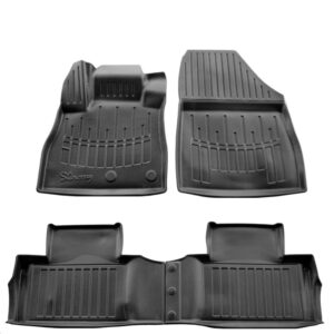 Race Axion Σετ Μπροστινά και Πίσω Πατάκια 5τμχ Τύπου Σκαφάκι για Dacia Duster 2018 Μαύρα Κωδικός: 5018065/ST