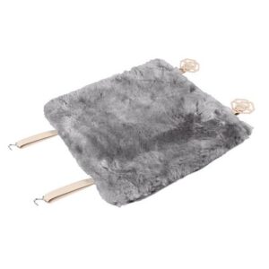 Lampa Comfort Max Μαξιλάρι Αυτοκινήτου Sheepskin Μαξιλαράκι Καθίσματος Γούνινο Γκρι 45x45cm σε Γκρι Χρώμα Κωδικός: L5424.5