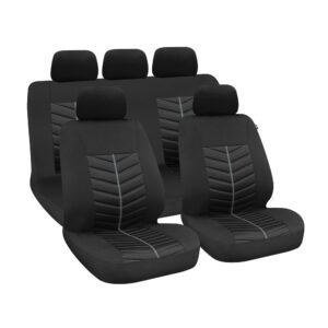 Lampa Σετ Καλύμματα Αυτοκινήτου 9τμχ Πολυεστερικά Rapid Μαύρα
