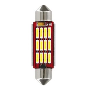 Lampa Λάμπα Αυτοκινήτου Mega-Led 12 C5W Canbus LED 6500K Ψυχρό Λευκό 10-30V