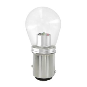 Lampa Λάμπες Αυτοκινήτου Mega-Led 16 White P21/5W-BAY15D-1157 LED 6500K Ψυχρό Λευκό 9-32V 2τμχ