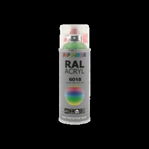 Dupli Color Σπρέι Βαφής RAL Acryl Ακρυλικό με Γυαλιστερό Εφέ Verde Giallo RAL 6018 400mlΚωδικός: 349683