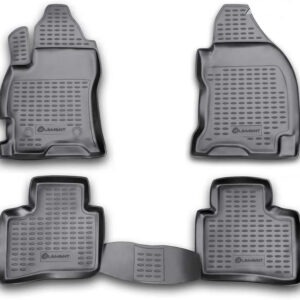 Novline Σετ Μπροστινά και Πίσω Πατάκια 4τμχ Τύπου Σκαφάκι για Ford Mondeo 2007+ Μαύρα Κωδικός: NLC.16.05.210