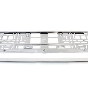 AMiO Πλαίσιο Πινακίδας Αυτοκινήτου Πίσω Πλαστικό 52 x 12.5cm Χρώμιο Κωδικός: 01170