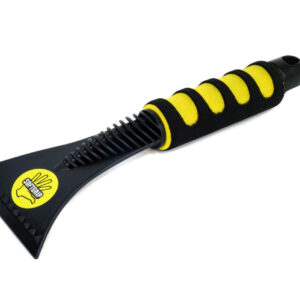 AMiO Ξύστρα Πάγου Αυτοκινήτου σε Κίτρινο Χρώμα Κωδικός: 01460