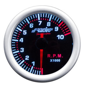 Simoni Racing Στροφόμετρο Αυτοκινήτου 52mm με Κόκκινο Φωτισμό Κωδικός: ΟΡΓ/TM/A