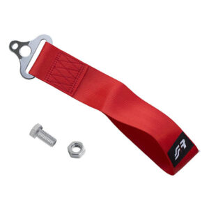 Simoni Racing Tow Strap Ιμάντας Ρυμούλκησης Αυτοκινήτου 3 Τόνων 26cm Κόκκινος Κωδικός: SRUTS