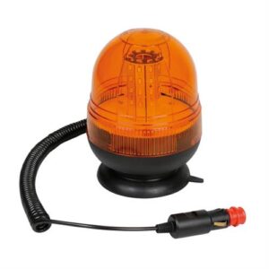Lampa Φάρος Αυτοκινήτου LED 12 / 24V 12cm με Πορτοκαλί Φωτισμό Κωδικός: L7299.7