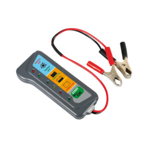 Lampa L7406.2 Ψηφιακό Battery Tester με Κροκοδειλάκια