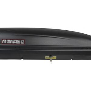 Menabo Μπαγκαζιέρα Αυτοκινήτου με Μονό Άνοιγμα Χωρητικότητας 400lt Μαύρη Κωδικός: 7880/MB
