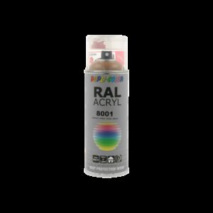 Dupli Color Σπρέι Βαφής RAL Acryl Ακρυλικό με Γυαλιστερό Εφέ Marrone Ocra RAL 8001 400mlΚωδικός: 366208