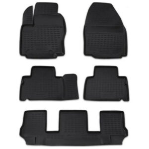 Novline Σετ Μπροστινά και Πίσω Πατάκια 5τμχ Τύπου Σκαφάκι για Ford Galaxy 2006 Μαύρα Κωδικός: NLC.16.47.210K
