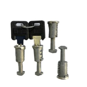 Menabo Κλειδαριές Σχάρας Αυτοκινήτου Κλειδαριές για Μπάρες Οροφής Tiger/Avia/Delta 4τμχ 4τμχ Κωδικός: 8480/MB