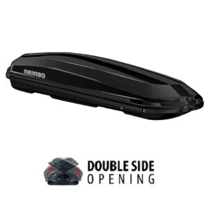 Menabo Diamond Duo Μπαγκαζιέρα Αυτοκινήτου με Διπλό Άνοιγμα Χωρητικότητας 450lt Μαύρη Κωδικός: 9310/MB