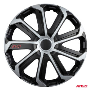 Auto Gs Σετ Τάσια Αυτοκινήτου Evo 4τμχ 15" Μαύρο/Ασημί Κωδικός: 34406
