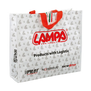 Lampa Χάρτινη Σακούλα Συσκευασίας με Χεράκι 40x40x10εκ. Λευκή Κωδικός: L9921.8