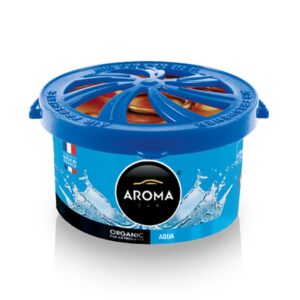 Aroma Car Αρωματική Κονσέρβα Κονσόλας/Ταμπλό Αυτοκινήτου Organic Aqua 40gr Κωδικός: A92098