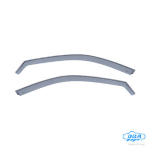 DGA Σετ Ανεμοθραύστες Αυτοκινήτου Μπροστινοί Σκούρο Φιμέ για Audi A4 4D - 5D 1996-2001 2τμχ Κωδικός: 02003