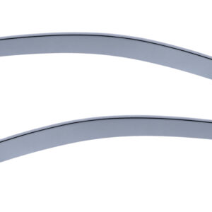 DGA Σετ Ανεμοθραύστες Αυτοκινήτου Μπροστινοί Σκούρο Φιμέ για Audi A4 2τμχ Κωδικός: 02012