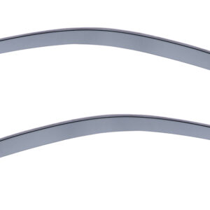 DGA Σετ Ανεμοθραύστες Αυτοκινήτου Μπροστινοί Σκούρο Φιμέ για BMW E46 / Σειρά 3 2001-2004 2τμχ Κωδικός: 05507