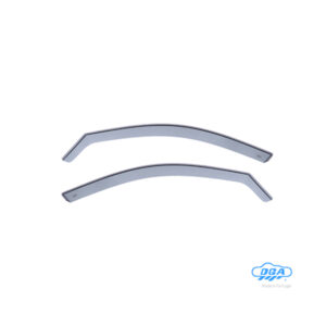 DGA Σετ Ανεμοθραύστες Αυτοκινήτου Μπροστινοί Σκούρο Φιμέ για BMW Σειρά 5 2τμχ Κωδικός: 05509