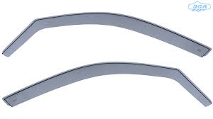 DGA Σετ Ανεμοθραύστες Αυτοκινήτου Μπροστινοί Σκούρο Φιμέ για BMW X1 2009-2015 2τμχ Κωδικός: 05512