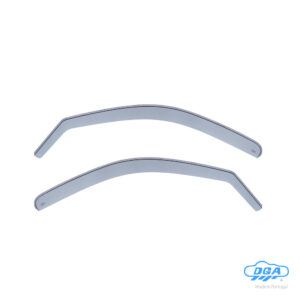 DGA Σετ Ανεμοθραύστες Αυτοκινήτου Μπροστινοί Σκούρο Φιμέ για Peugeot Partner Citroen Berlingo 2τμχ Κωδικός: 06010