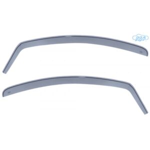 DGA Σετ Ανεμοθραύστες Αυτοκινήτου Μπροστινοί Σκούρο Φιμέ για Peugeot 107 Toyota Aygo Citroen C1 2τμχ Κωδικός: 06021