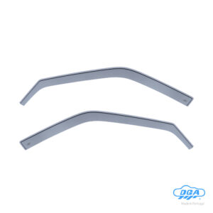 DGA Σετ Ανεμοθραύστες Αυτοκινήτου Μπροστινοί Σκούρο Φιμέ για Chrysler Grand Voyager / Voyager 2001-2007 2τμχ Κωδικός: 06203