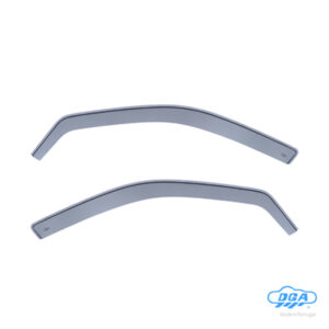 DGA Σετ Ανεμοθραύστες Αυτοκινήτου Μπροστινοί Σκούρο Φιμέ για Jeep Grand Cherokee 2005-2010 2τμχ Κωδικός: 06205