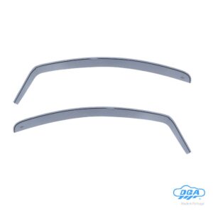 DGA Σετ Ανεμοθραύστες Αυτοκινήτου Μπροστινοί Σκούρο Φιμέ για Jeep Cherokee 5D 1997-2001 2τμχ Κωδικός: 06207