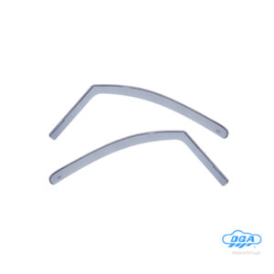 DGA Σετ Ανεμοθραύστες Αυτοκινήτου Μπροστινοί Σκούρο Φιμέ για Renault Express Honda City Ford Express Chevrolet Express 2τμχ Κωδικός: 06520