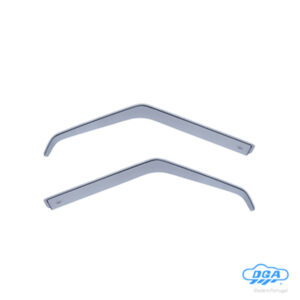 DGA Σετ Ανεμοθραύστες Αυτοκινήτου Μπροστινοί Σκούρο Φιμέ για Fiat Uno 1983-1993 2τμχ Κωδικός: 07004