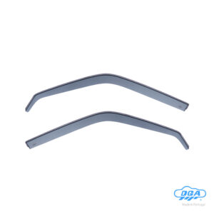 DGA Σετ Ανεμοθραύστες Αυτοκινήτου Μπροστινοί Σκούρο Φιμέ για Fiat Seicento 1998-2007 2τμχ Κωδικός: 07016