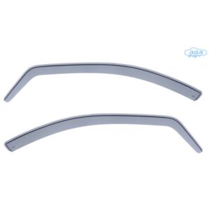 DGA Σετ Ανεμοθραύστες Αυτοκινήτου Μπροστινοί Σκούρο Φιμέ για Fiat Punto 1999-2005 2τμχ Κωδικός: 07018