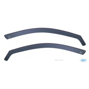 DGA Σετ Ανεμοθραύστες Αυτοκινήτου Μπροστινοί Σκούρο Φιμέ για Fiat Doblo 2001-2009 2τμχ Κωδικός: 07020