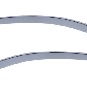 DGA Σετ Ανεμοθραύστες Αυτοκινήτου Μπροστινοί Σκούρο Φιμέ για Fiat Stilo 2001-2007 2τμχ Κωδικός: 07022