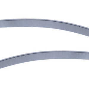 DGA Σετ Ανεμοθραύστες Αυτοκινήτου Μπροστινοί Σκούρο Φιμέ για Fiat Grande Punto 2005-2009 2τμχ Κωδικός: 07027