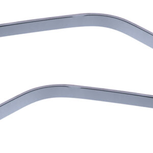 DGA Σετ Ανεμοθραύστες Αυτοκινήτου Μπροστινοί Σκούρο Φιμέ για Opel Combo Fiat Doblo 2τμχ Κωδικός: 07036