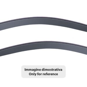 DGA Σετ Ανεμοθραύστες Αυτοκινήτου Μπροστινοί Σκούρο Φιμέ για Fiat Fullback 2τμχ Κωδικός: 07040