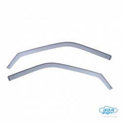 DGA Σετ Ανεμοθραύστες Αυτοκινήτου Μπροστινοί Σκούρο Φιμέ για Nissan Terrano Ford Maverick 2τμχ Κωδικός: 08012