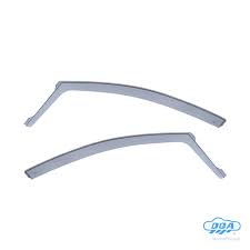 DGA Σετ Ανεμοθραύστες Αυτοκινήτου Μπροστινοί Σκούρο Φιμέ για Ford Focus C-Max 2003-2010 2τμχ Κωδικός: 08032