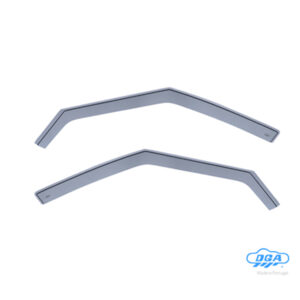 DGA Σετ Ανεμοθραύστες Αυτοκινήτου Μπροστινοί Σκούρο Φιμέ για Ford S-Max 2010-2015 2τμχ Κωδικός: 08045