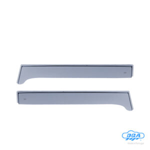 DGA Σετ Ανεμοθραύστες Αυτοκινήτου Μπροστινοί Σκούρο Φιμέ για Hyundai Galloper 1998-2003 2τμχ Κωδικός: 08501