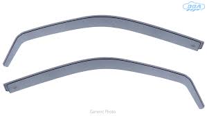 DGA Σετ Ανεμοθραύστες Αυτοκινήτου Μπροστινοί Σκούρο Φιμέ για Hyundai i10 2008-2013 2τμχ Κωδικός: 09025