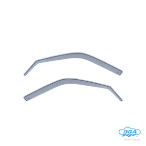 Heko Σετ Ανεμοθραύστες Αυτοκινήτου Μπροστινοί Σκούρο Φιμέ για Honda CR-V 2022+ 2τμχ Κωδικός: 17192