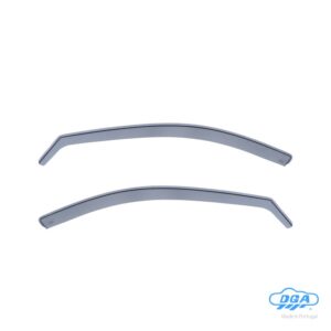 DGA Σετ Ανεμοθραύστες Αυτοκινήτου Μπροστινοί Σκούρο Φιμέ για Kia Cerato 2004-2008 2τμχ Κωδικός: 11511