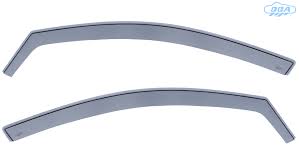 DGA Σετ Ανεμοθραύστες Αυτοκινήτου Μπροστινοί Σκούρο Φιμέ για Kia Rio 2005-2011 2τμχ Κωδικός: 11514