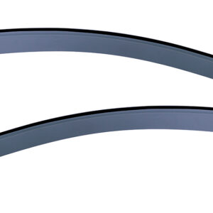 DGA Σετ Ανεμοθραύστες Αυτοκινήτου Μπροστινοί Σκούρο Φιμέ για Tesla Model 2018+ 2τμχ Κωδικός: 122701